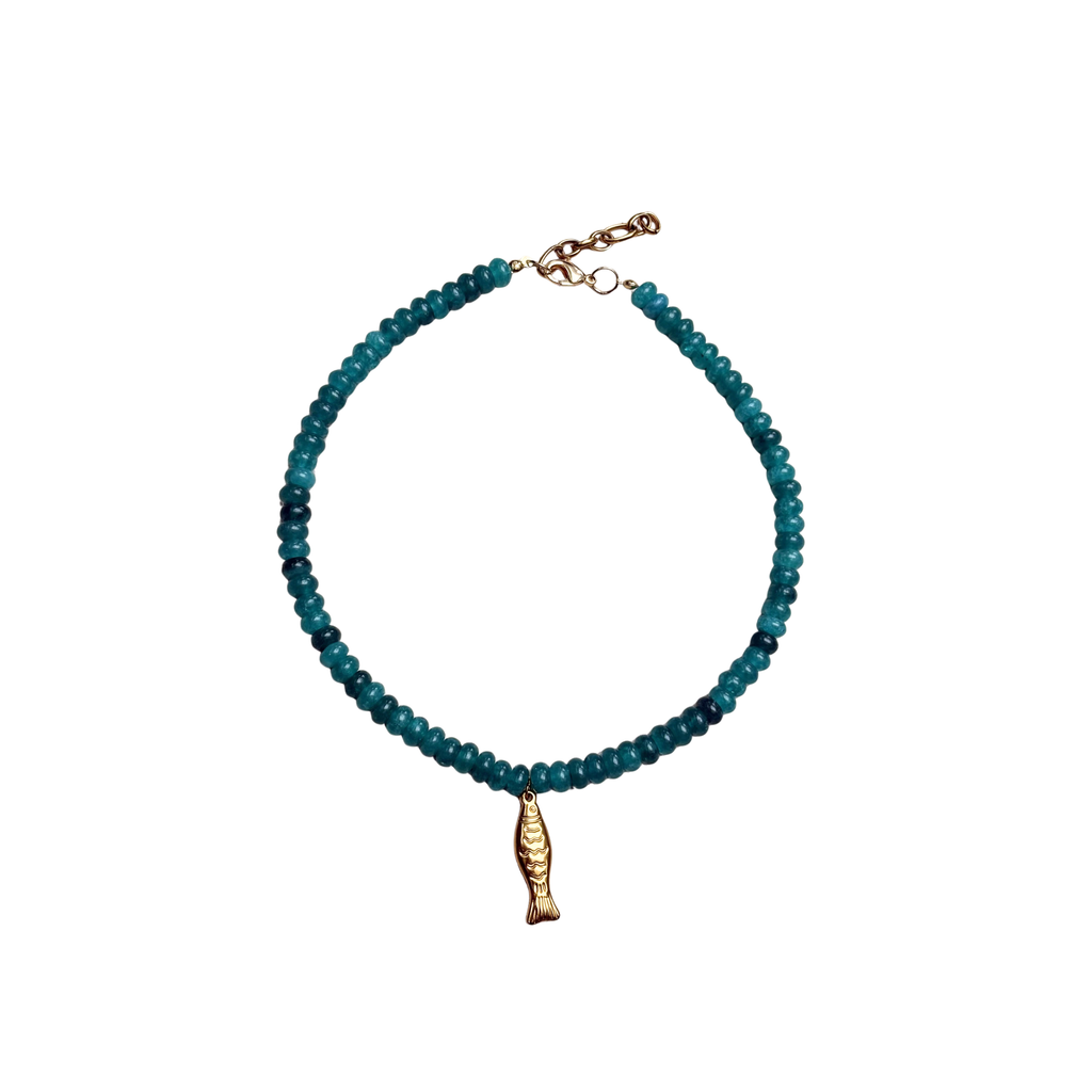 Turquoise Fish Necklace