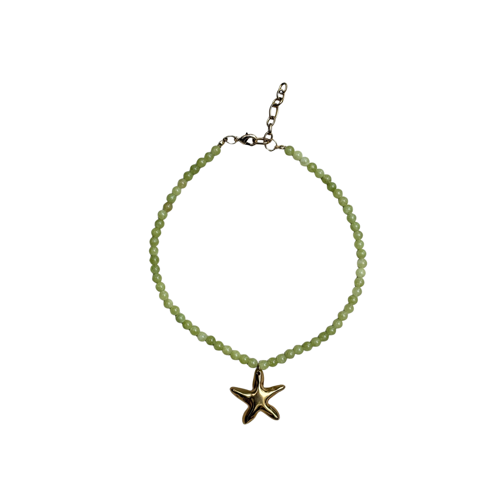 Lime Star Necklace